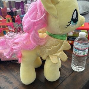 My Little Pony Yellow Plush with Pink Mane
